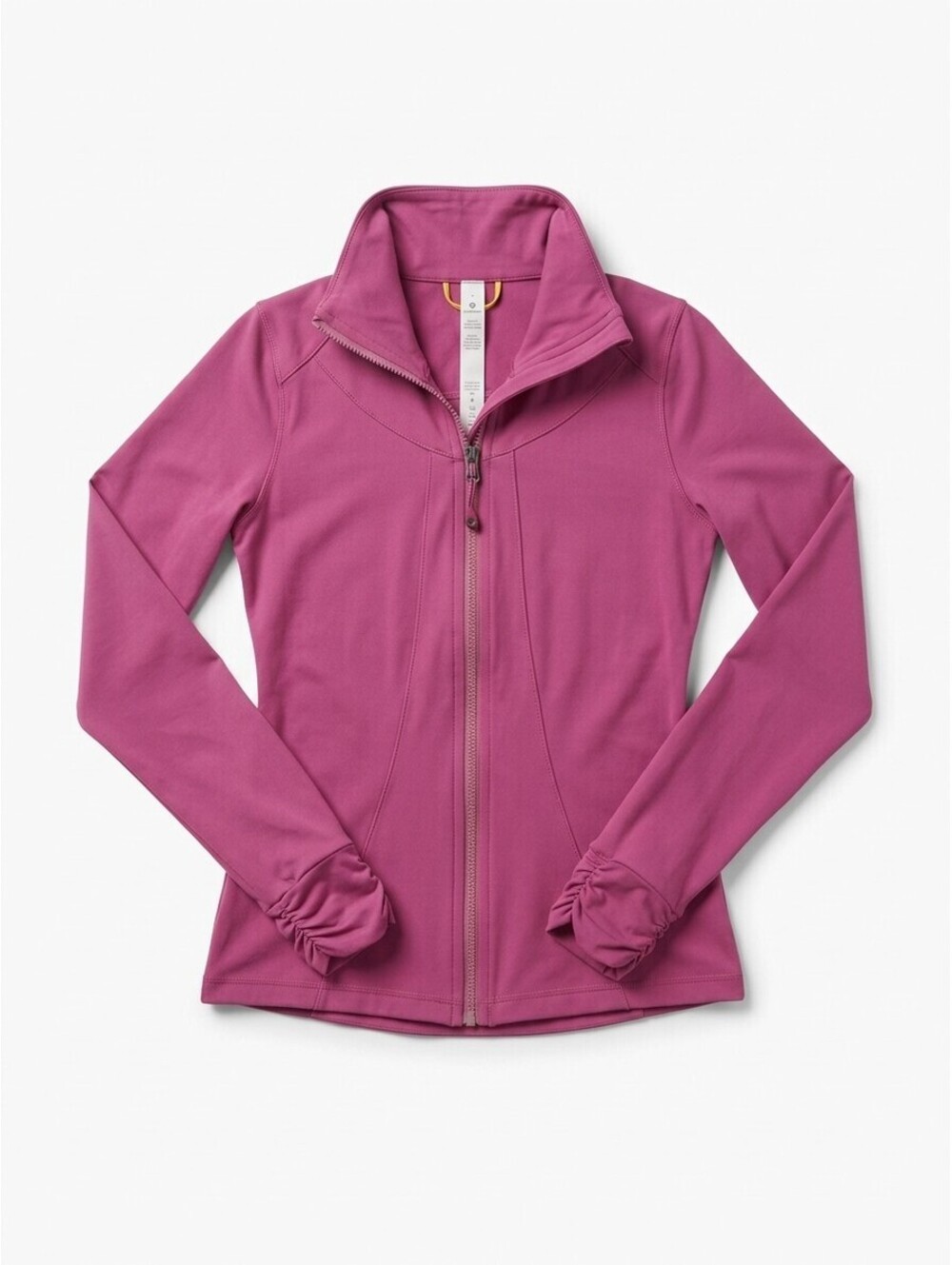 Lolë Essential Jacket Women’s S Berry Full Zip UPF 50 Thumbholes Activewear